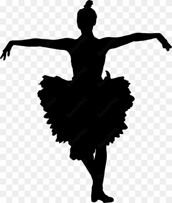 big image - kartun dancing image of ballerina