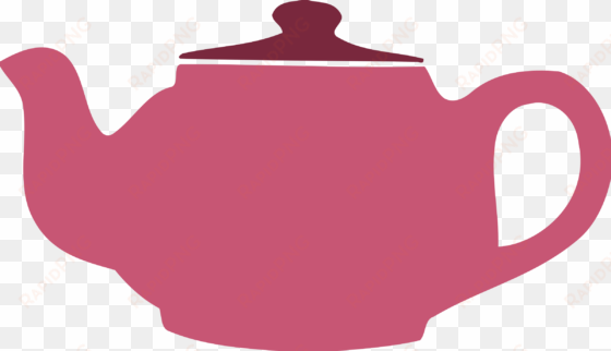 big image - pink teapot clipart