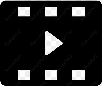 big play button vector - media player