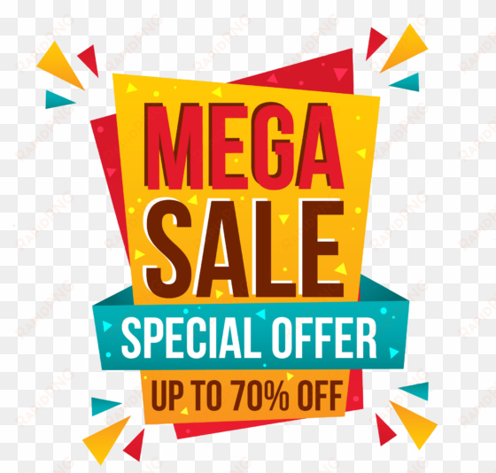 big sale promotion png image - facebook