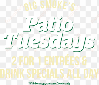 big smoke patio tuesdays promo - remember 911 patriots day poster card