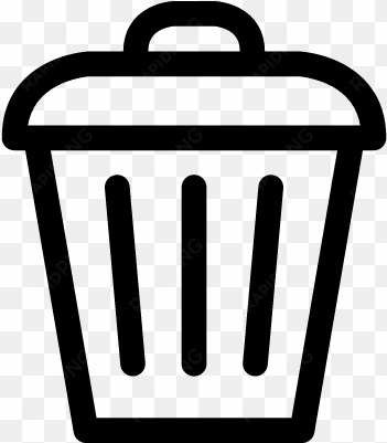 big trash can vector - trash can icon png