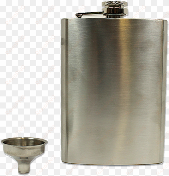 bigbolo bar 3 stainless steel 8 oz. flask & funnel