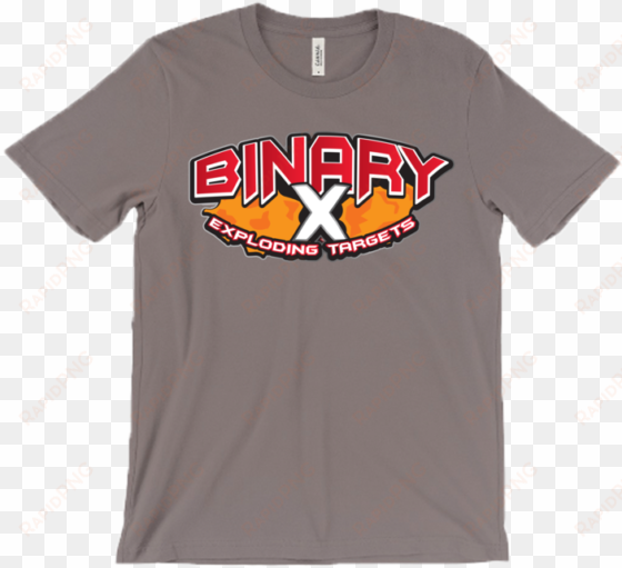 binary x exploding target logo t-shirt - sagittarius (zodiac)