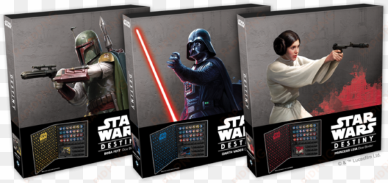 binders - star wars destiny boba fett dice binder