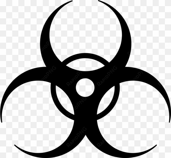 biohazard png - biohazard symbol