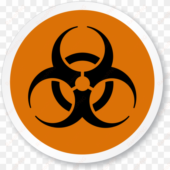 biohazard symbol iso circle sign - biohazard symbol