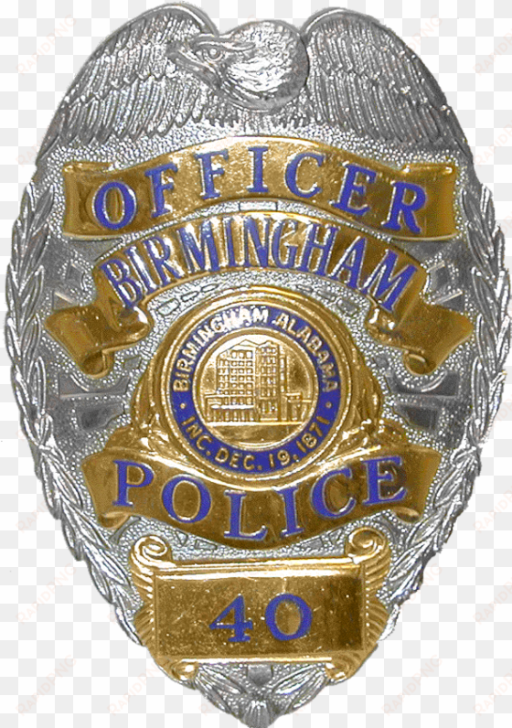 birmingham police badge