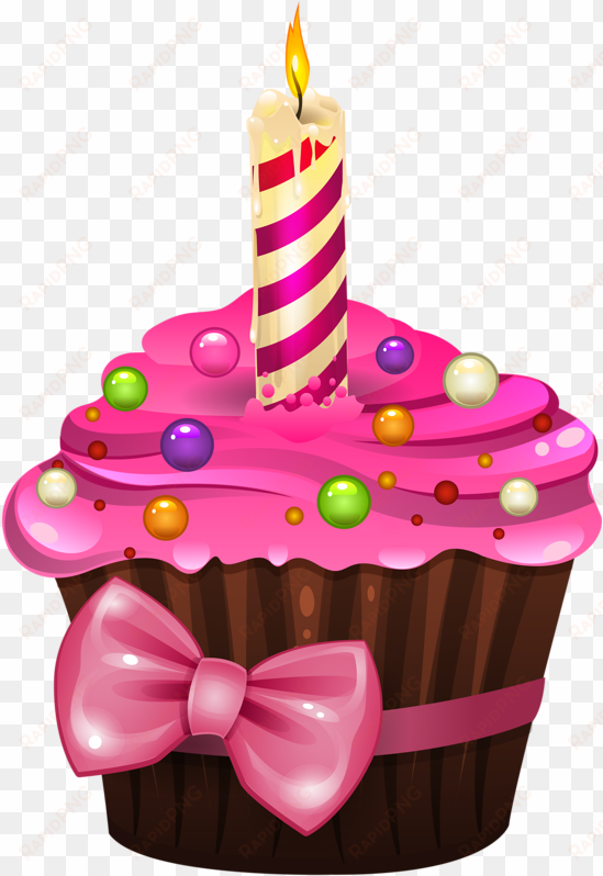 birthday cup cake png - birthday cupcake clipart png