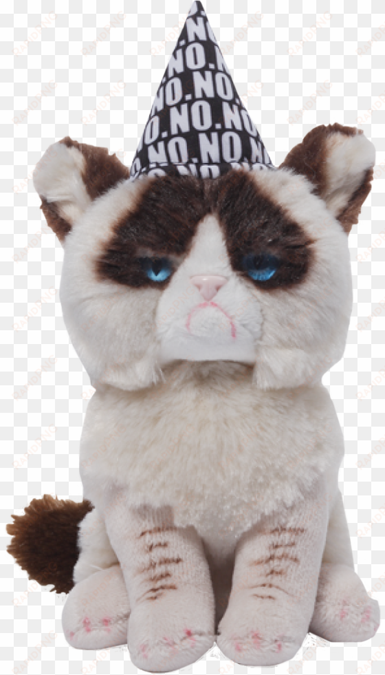 birthday grumpy cat - grumpy cat: birthday beanbag plush