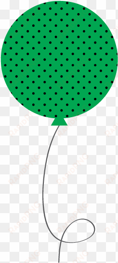 birthday present clipart polka dot - birthday clipart green