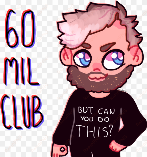 Bit Late For The 60mil Milestone, But I'm Proud Of - 3d Printed Pewdiepie Chair transparent png image