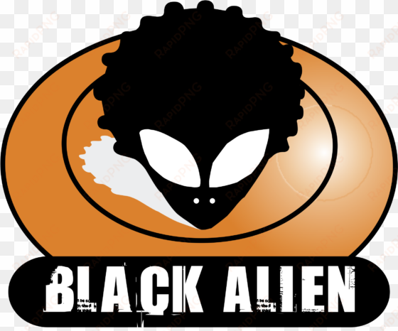 black alien logo png transparent - black alien png