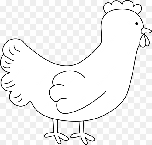 black and white chicken clip art black and white chicken - black and white clip art chicken
