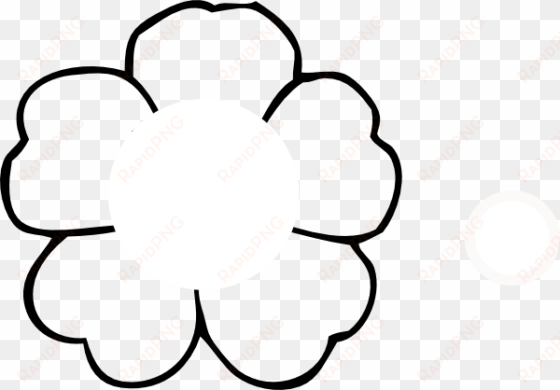 black and white flower outline free download best black - buttercup flower coloring pages