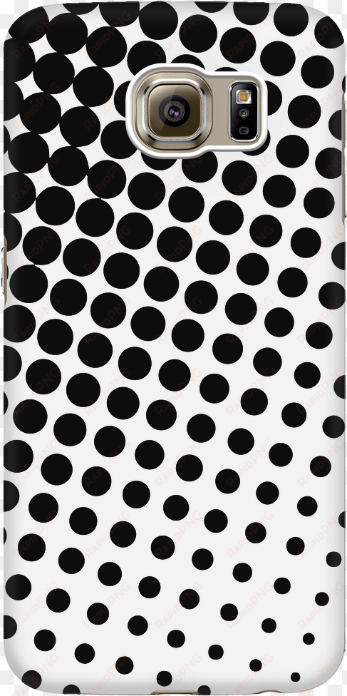 black and white halftone phone case - t-shirt