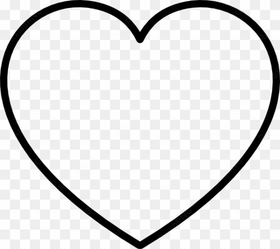 Black And White Heart Clip Art At Clker - Сердце Эскиз Контур transparent png image