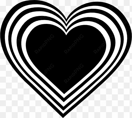 black and white heart images - white and black heart png