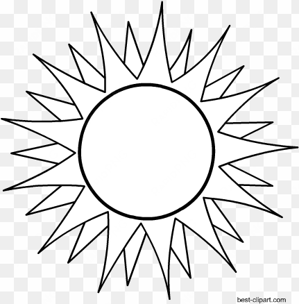 black and white hot sun clip art - indiana flag redesign