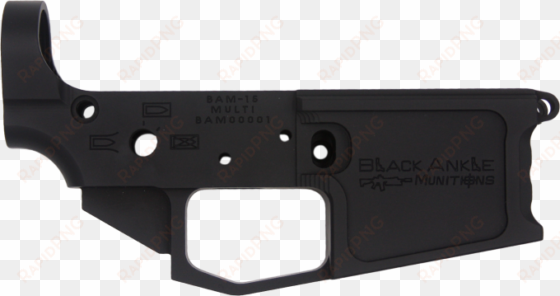 black ankle munitions bam 15 stripped ar 15 billet - stripped lower