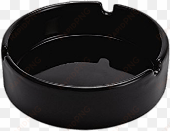 black ashtray