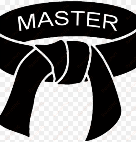 black belt png - master black belt icon