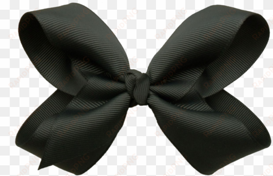 black bow ribbon png background image - black bow transparent background