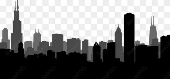 black buildings png - buildings silhouette png