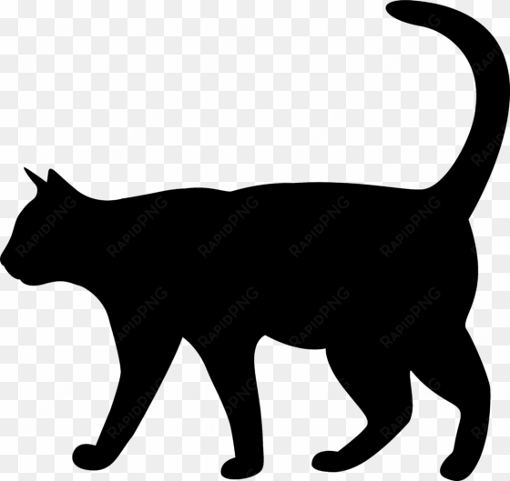 black cat clipart transparent