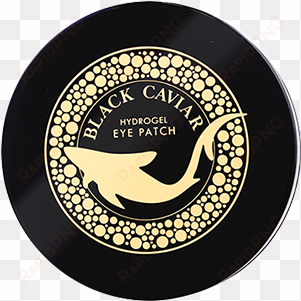 black caviar hydrogel eye patch