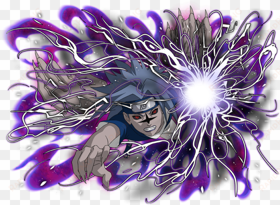black chidori - ultimate ninja blazing uzumaki naruto