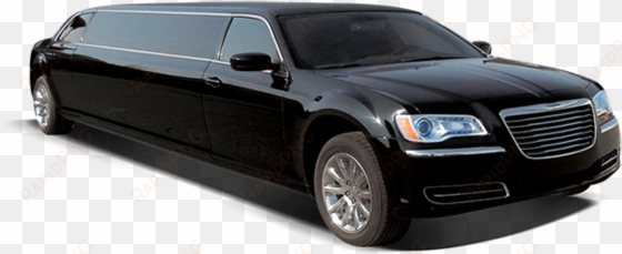 black chrysler 300 stretch limo