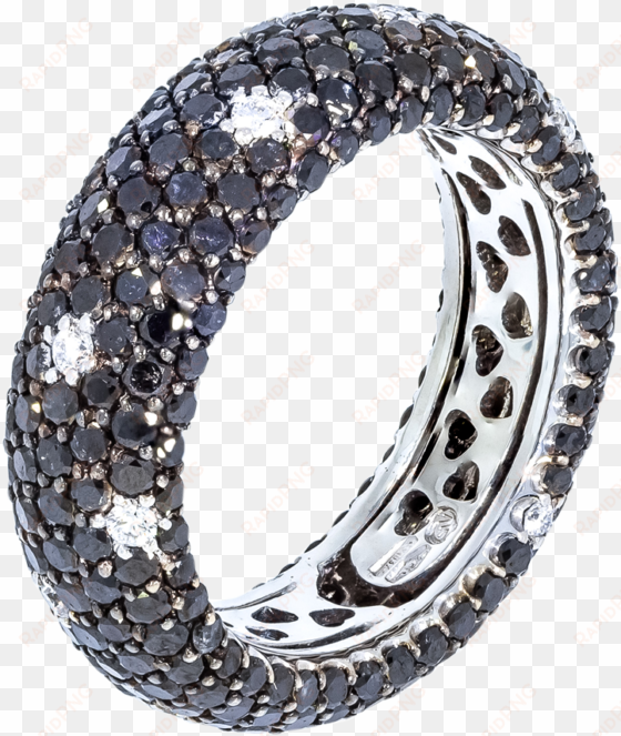 black diamond wedding band - wedding ring