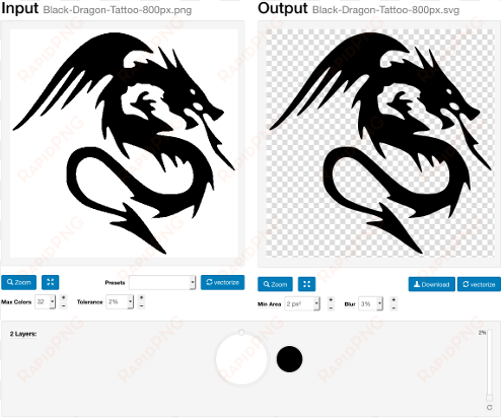 Black Dragon Tattoo - Dragon Clip Art Black And White transparent png image