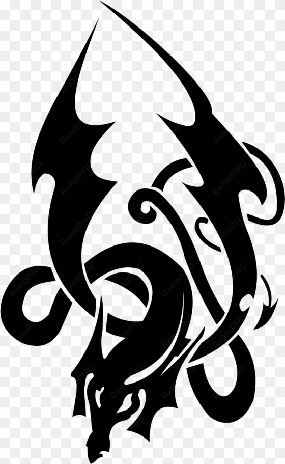 black dragon tattoos png - tattoo with no background