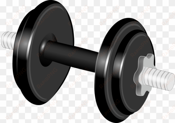 black dumbbell exercise - dumbbells clipart