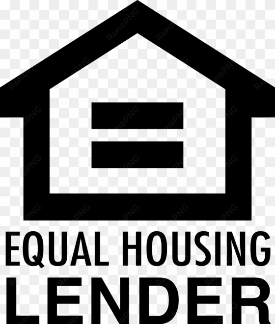 black equal housing lender