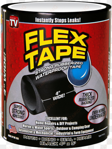 black flex tape - flex seal flex tape black 4" x 5'