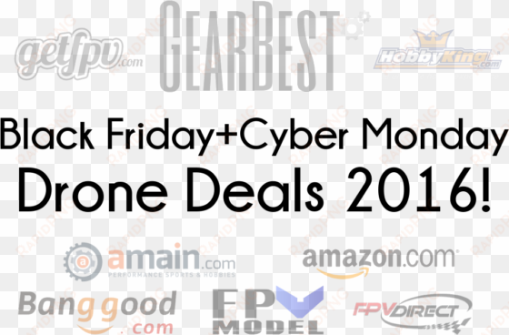 black friday and cyber monday 2016 drone deals - amazon