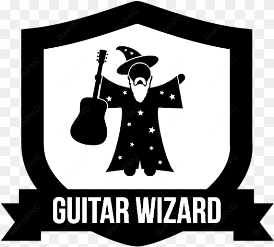 black guitar wizard - scholar badges