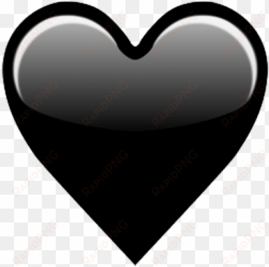 black heart emoji meaning - emoji de coração preto