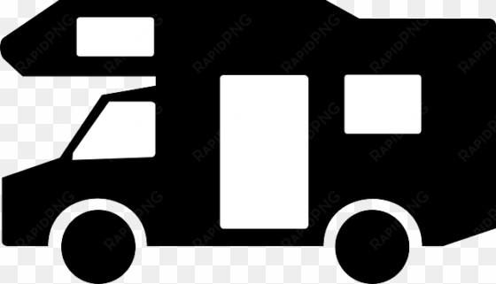 black, icon, symbol, bus, transportation, vehicle - transparent wohnmobil png
