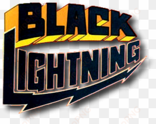 black lightning - dc black lightning logo