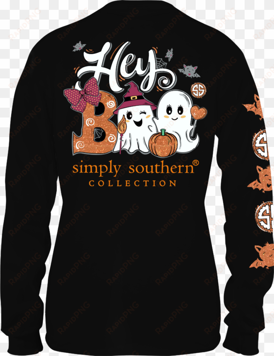 black long sleeve t shirt template - simply southern halloween shirts