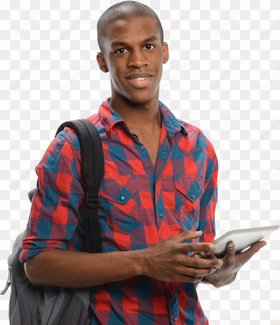 black male student
