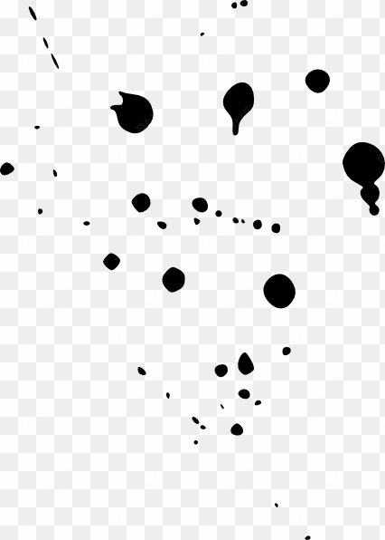 black paint clip art at clker com - black paint spots png