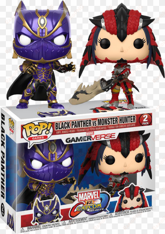 black panther clipart marvel vs capcom - monster hunter pop vinyl