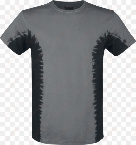 Black Premium By Emp Fade Out Grey Black T Shirt 349685 - T-shirt transparent png image