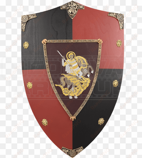 black prince wooden shield - wooden shield