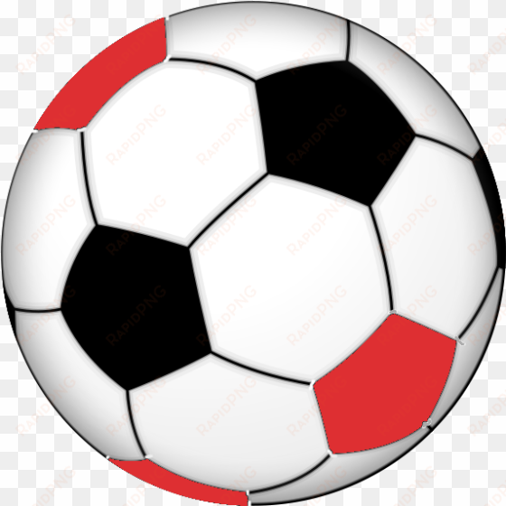 black-red egyptian soccer ball - vector ball png